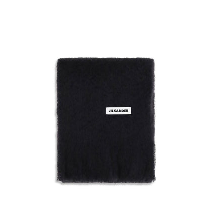Black Wool Oves Aries Scarf