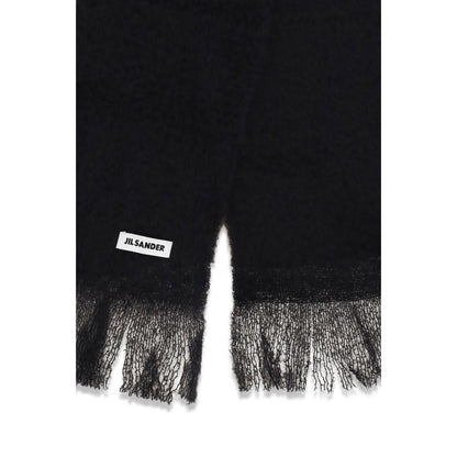 Black Wool Oves Aries Scarf