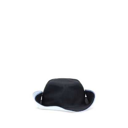 Blue Cotton Bucket Hat