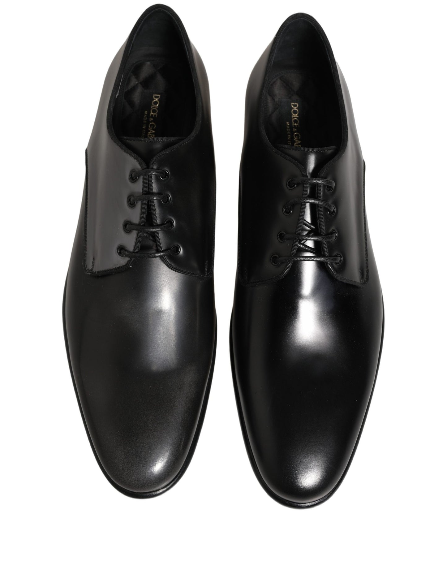 Black Leather Men Derby Dress Formal Shoes