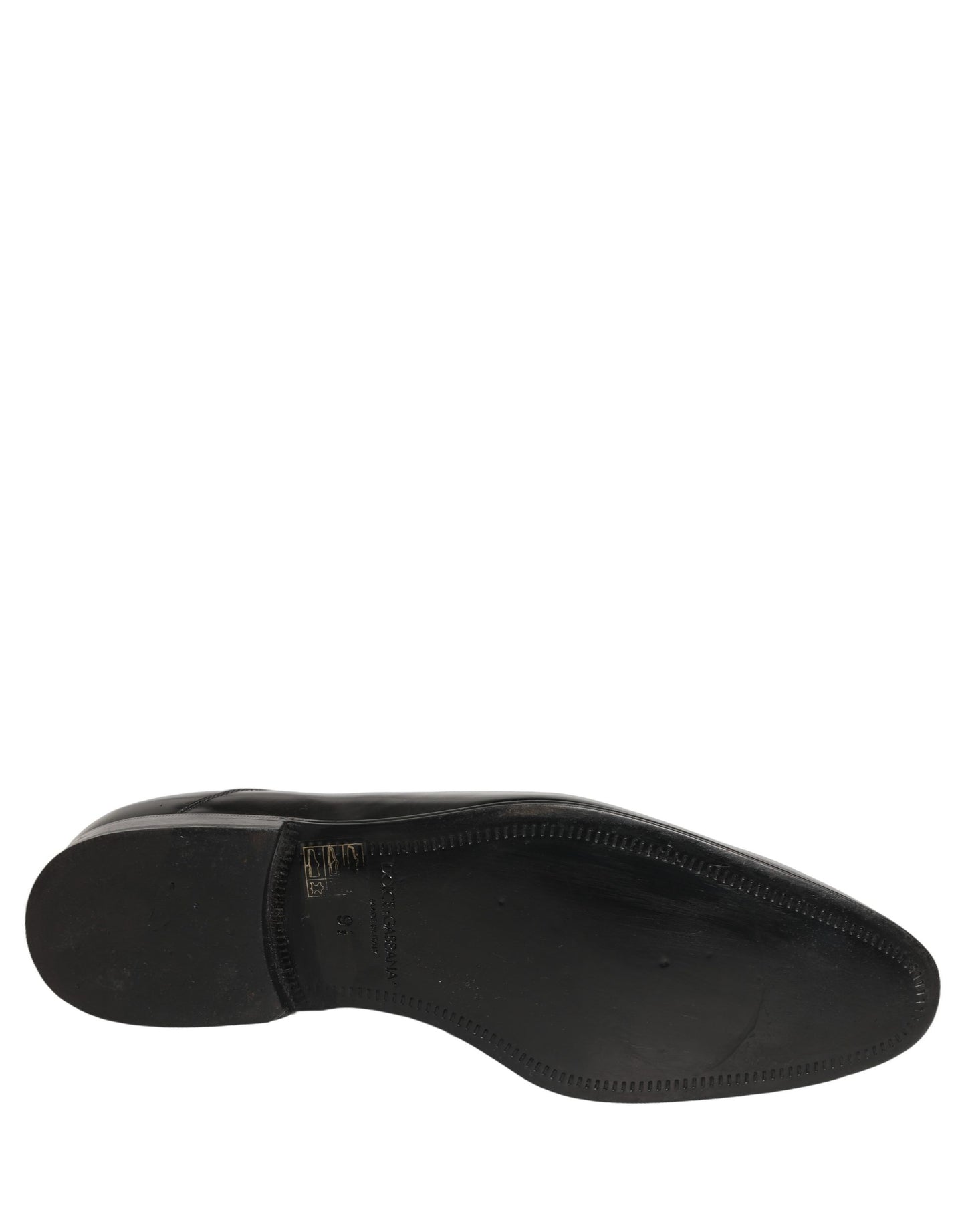 Black Leather Men Derby Dress Formal Shoes