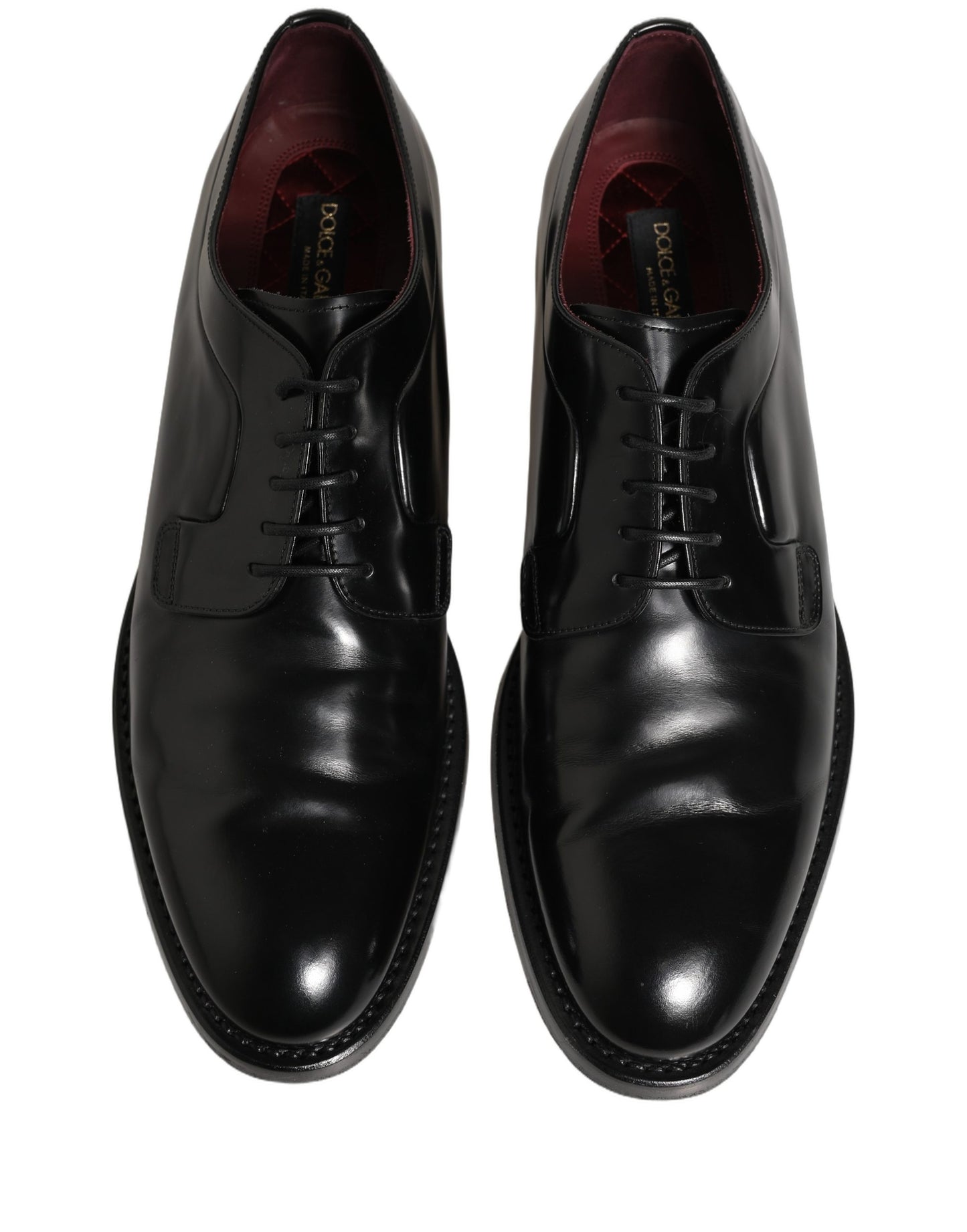 Black Leather Derby Dress Men Formal Shoes