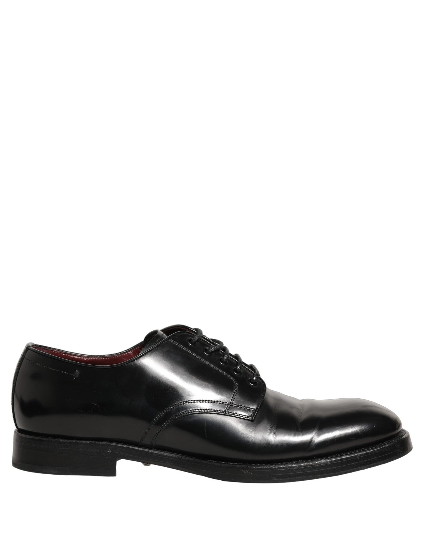 Black Leather Derby Dress Men Formal Shoes