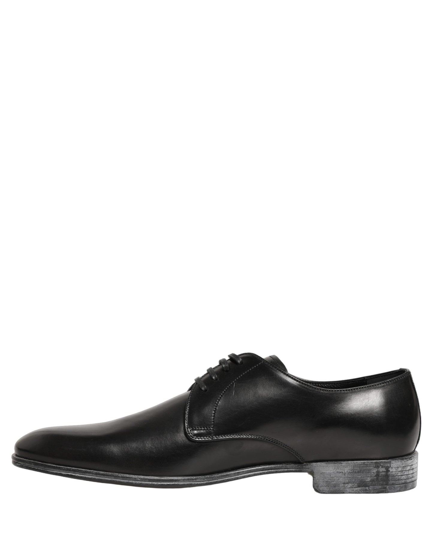 Dress Black Leather Lace Up Derby Men Shoes