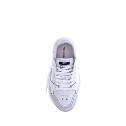 White Calf Leather Bos Taurus Athletic Sneakers