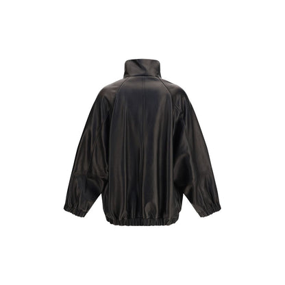 Black Lamb Ovis Aries Aries Leather Jacket