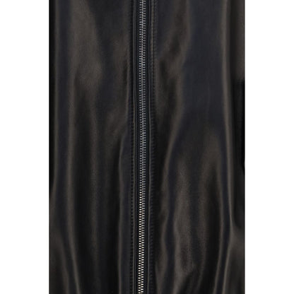 Black Lamb Ovis Aries Aries Leather Jacket
