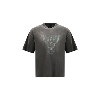 Gray Cotton T-Shirt