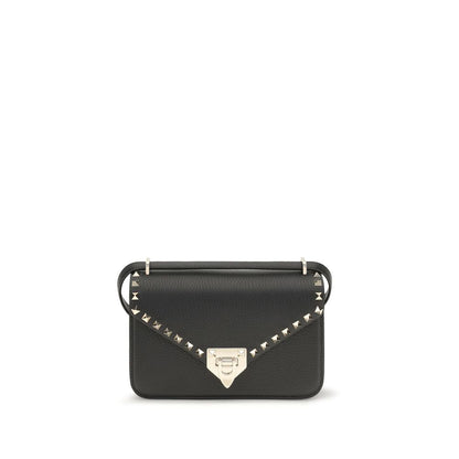 Black Calf Leather Bos Taurus Shoulder Bag