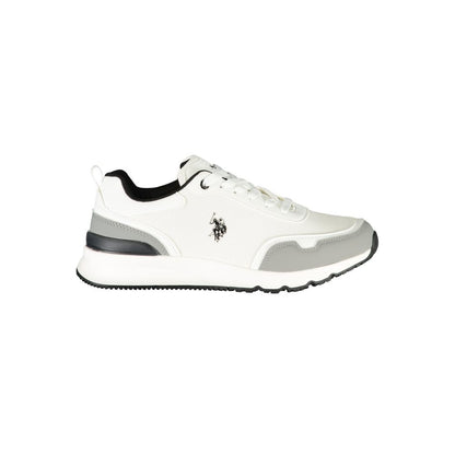 Bianco Poliuretano Uomo Sneaker