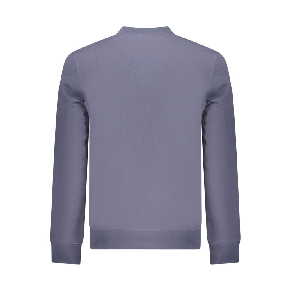 Blue Cotton Men's Sweatshirt