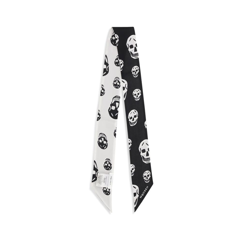Black Silk Scarf
