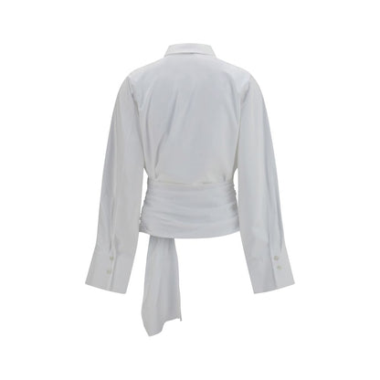 White Cotton Dress Shirt