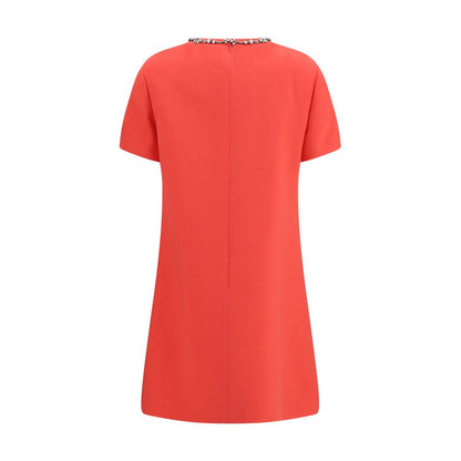 Multicolor Wool Oves Aries Casual Dress
