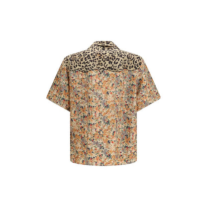 Multicolor Silk Pattern Shirt