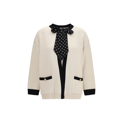 Beige Cotton Cardigan