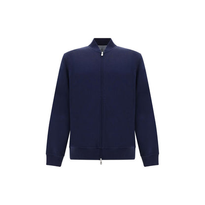 Blue Cotton Sweatshirt