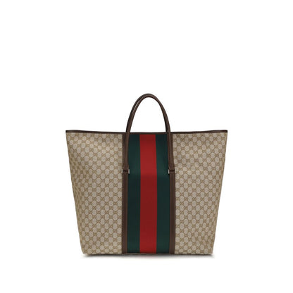 Beige Polyester Shoulder Bag