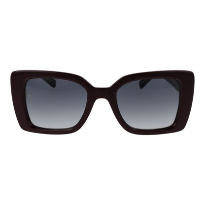 Burgundy Acetate Sunglasses