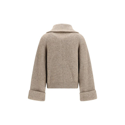 Beige Cashmere Sweater