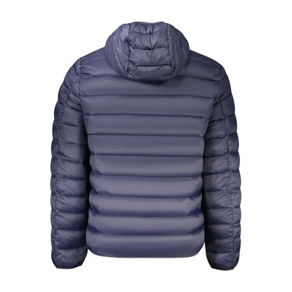 Blu Poliammide Men's Jacket