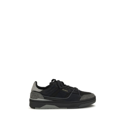 Black Calf Leather Bos Taurus Low Top Sneakers