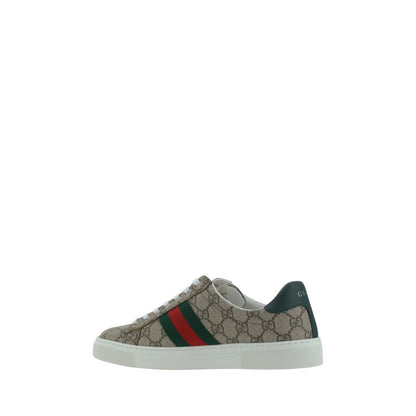 Multicolor Fabric Low Top Sneakers