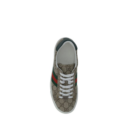Multicolor Fabric Low Top Sneakers