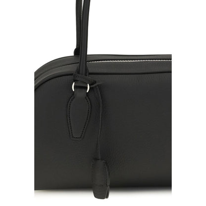 Black Calf Leather Bos Taurus Shoulder Bag
