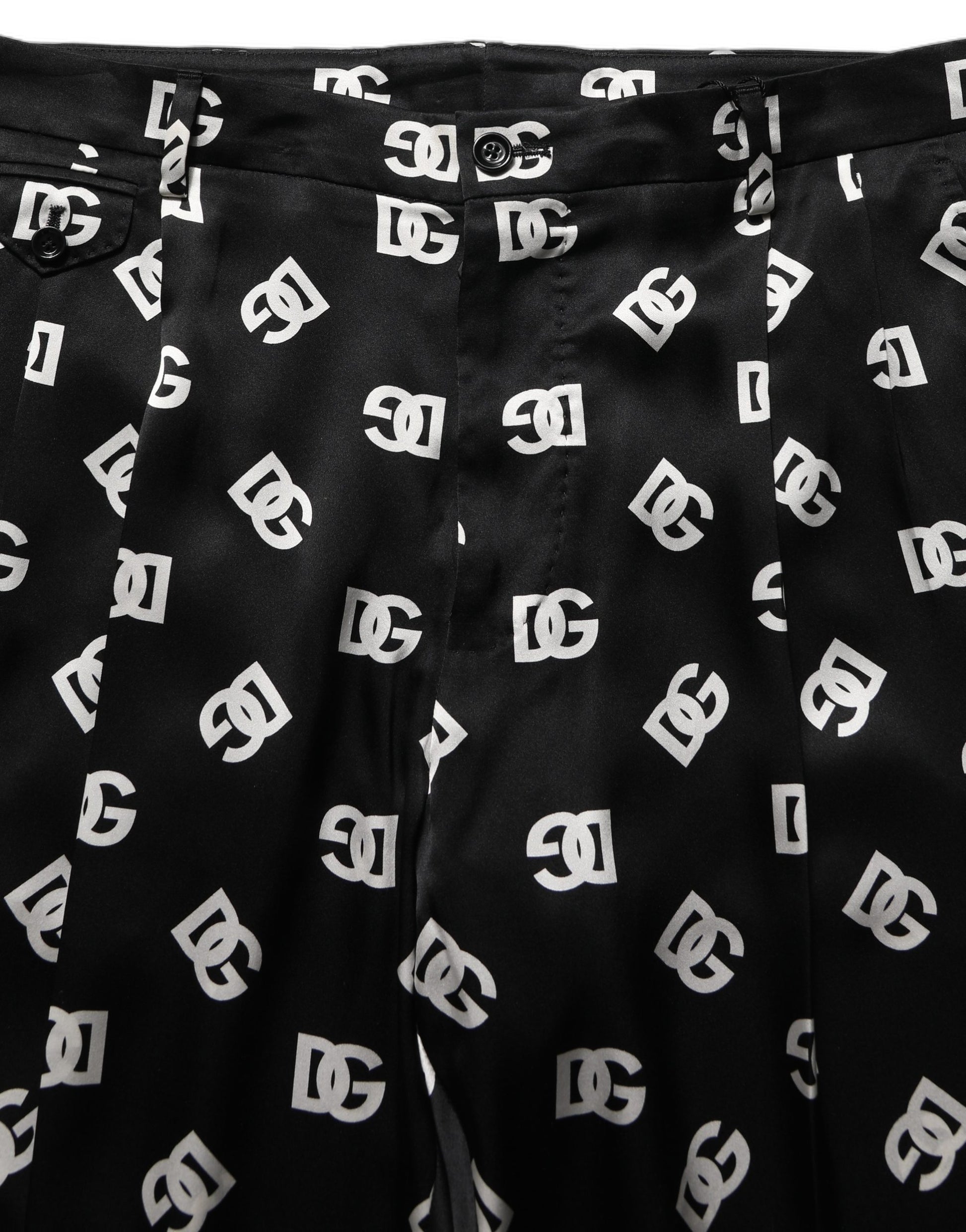 Black Silk Skinny Leg Dress Men Trouser Pants