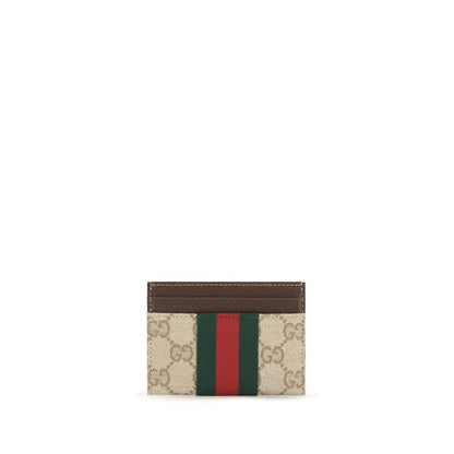 Beige Fabric Wallet