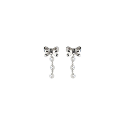 Silver Brass Earrings