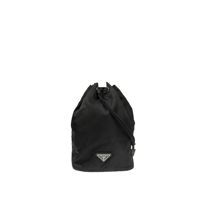 Black Nylon Handbag