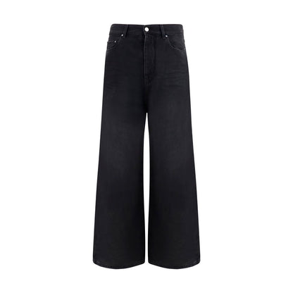 Black Cotton Jeans Denim