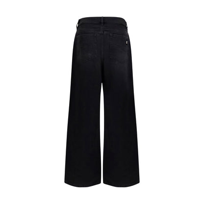 Black Cotton Jeans Denim