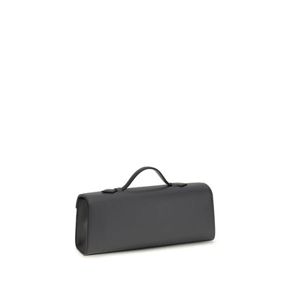 Gray Calf Leather Bos Taurus Handbag