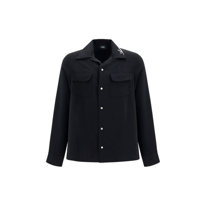 Black Polyester Shirt