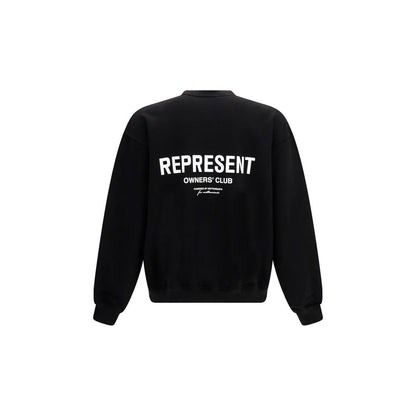 Black Cotton Sweatshirt