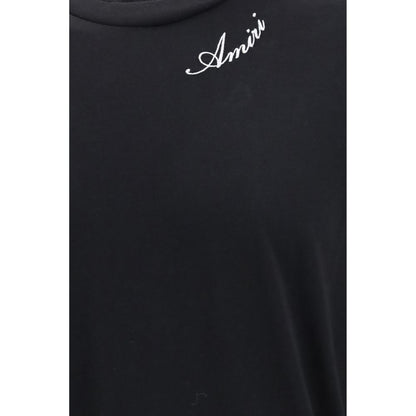 Black Cotton T-Shirt
