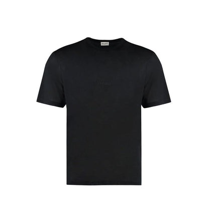 Black Cotton T-Shirt