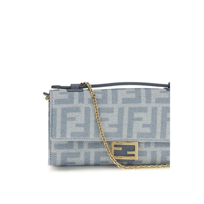Blue Cotton Wallet
