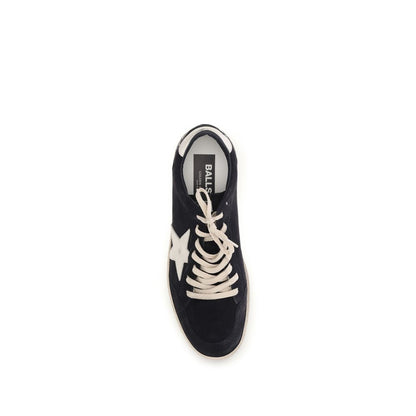 Black Calf Leather Bos Taurus Athletic Sneakers