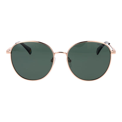 Rose Gold Metal Sunglasses