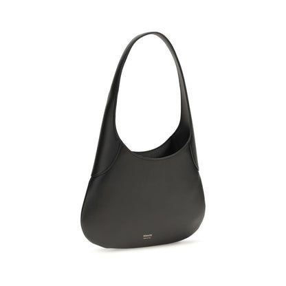 Black Calf Leather Bos Taurus Shoulder Bag