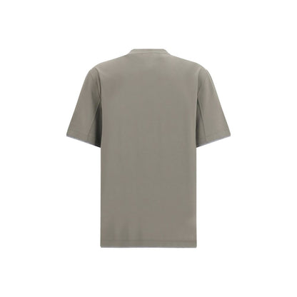Bicolor Cotton T-Shirt