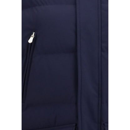 Blue Goose Down Full-Length Jacket