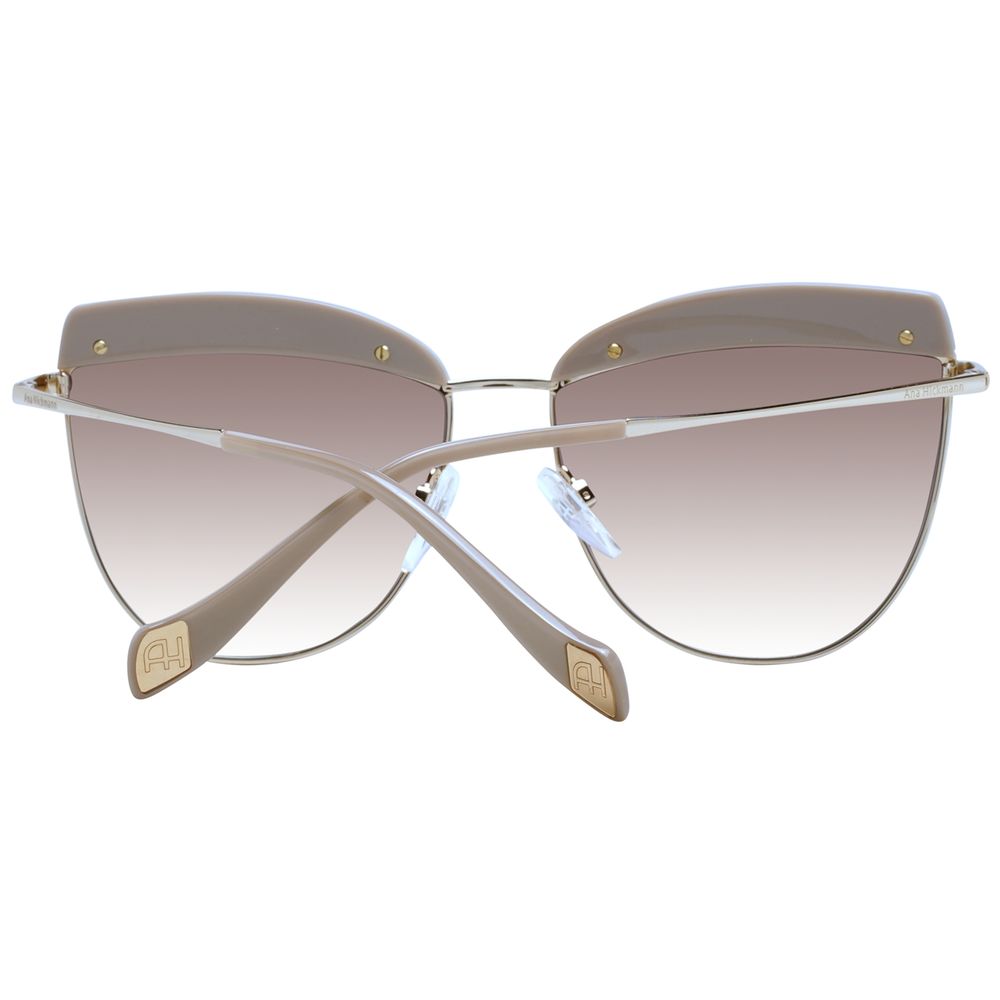 Beige Acetate Sunglasses