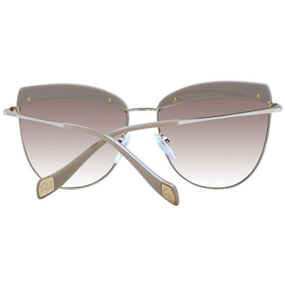 Beige Acetate Sunglasses