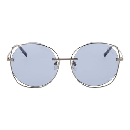 Gray Metal Sunglasses