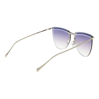 Gray Metal Sunglasses